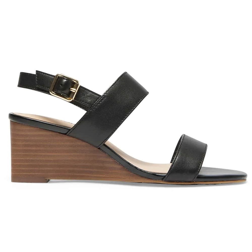 Jill Heel in Black Leather