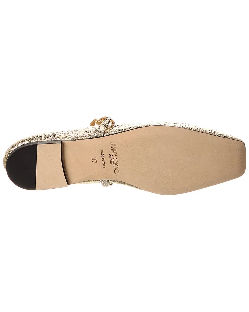 Jimmy Choo Diamond Tilda Leather Flat