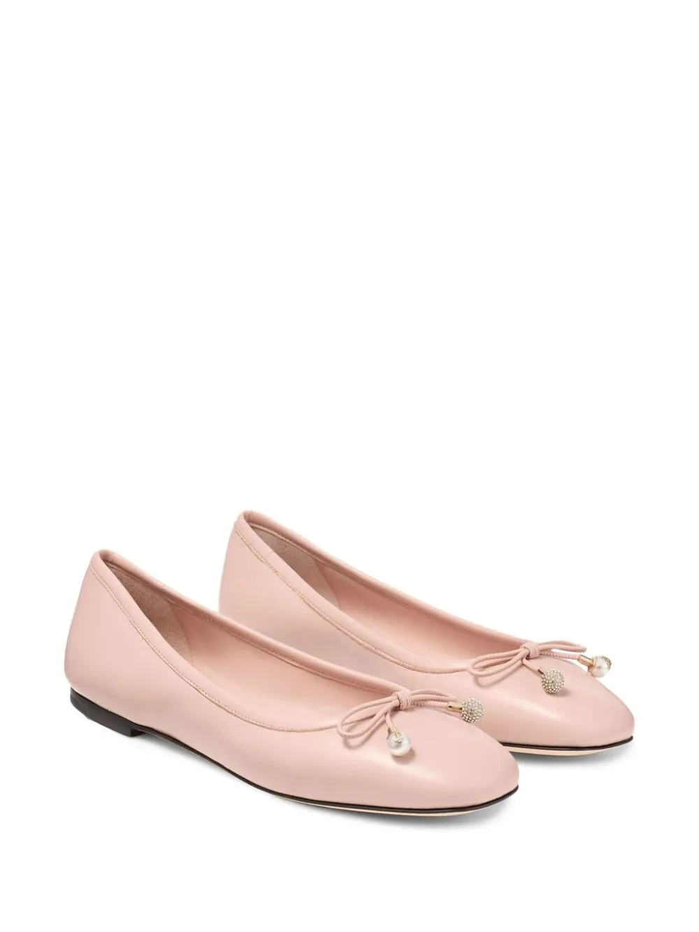 Jimmy Choo Women's Flat Shoes Powder