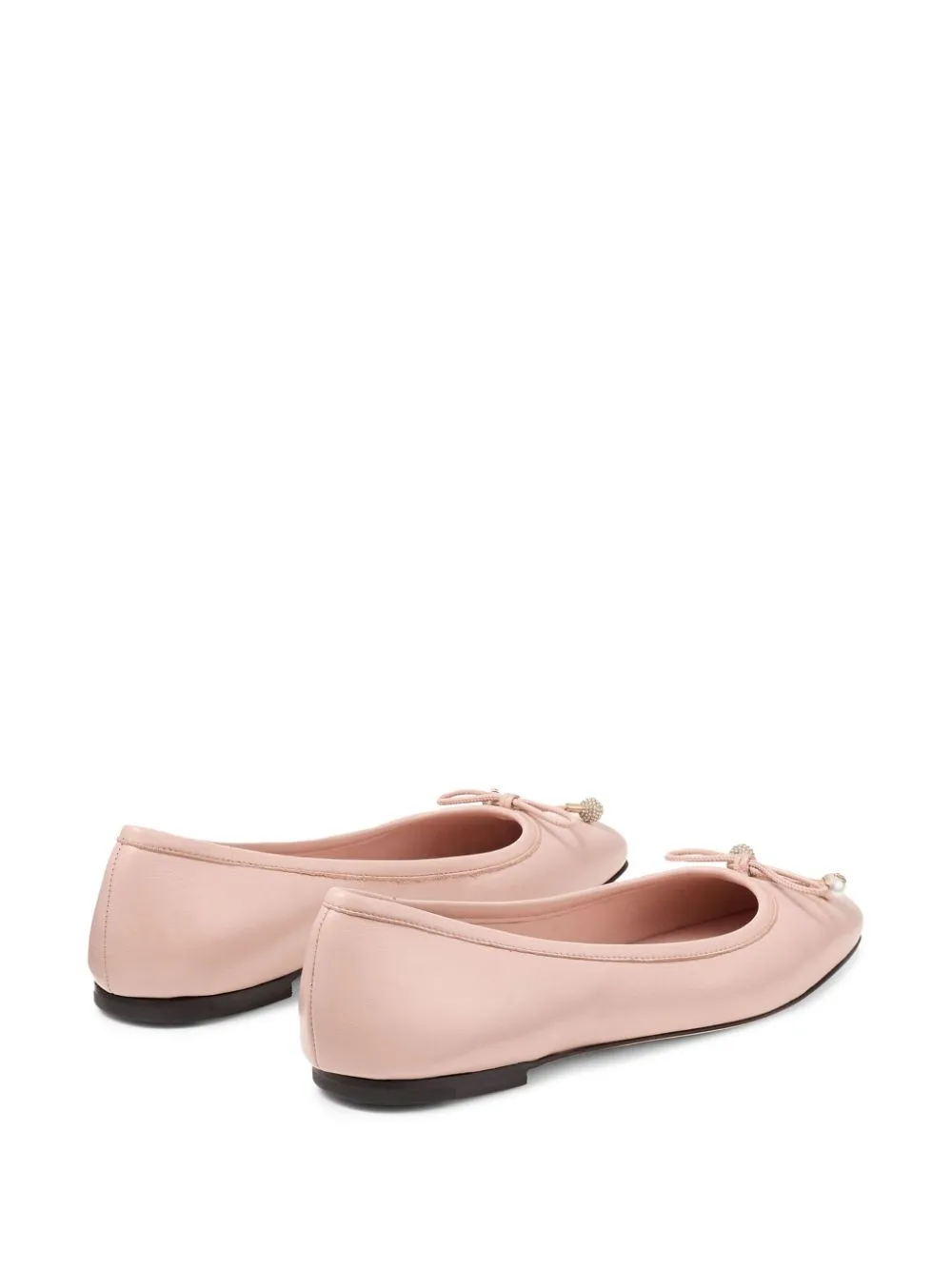 Jimmy Choo Women's Flat Shoes Powder