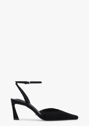 Jolie Black Suede