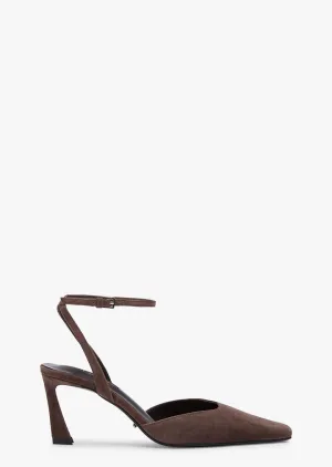 Jolie Espresso Suede
