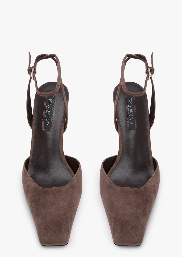 Jolie Espresso Suede