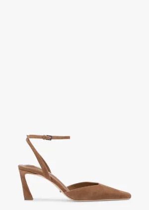Jolie Taupe Suede