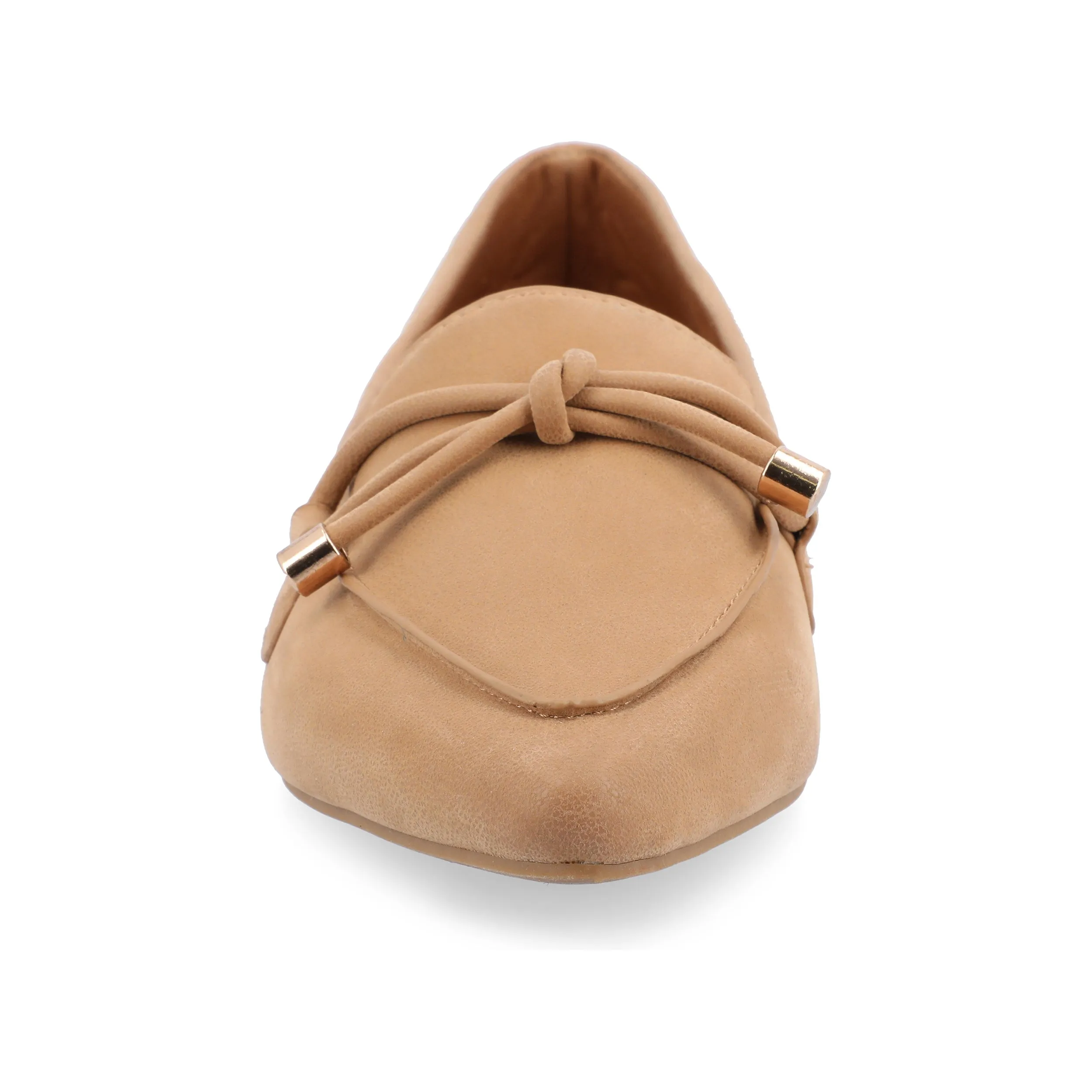 Journee Collection Womens Muriel Slip On Pointed Toe Loafer Flats