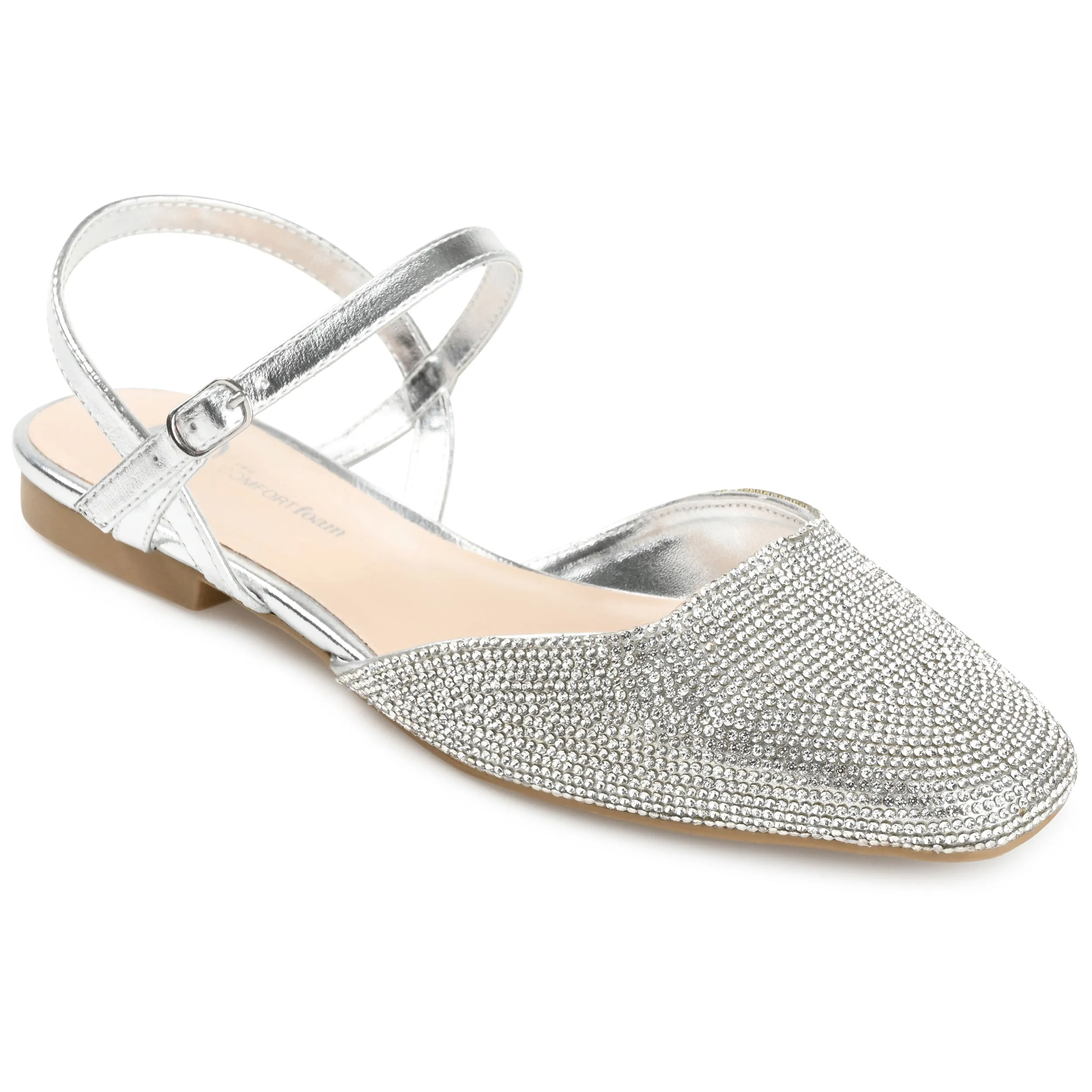Journee Collection Women's Tru Comfort Foam Narrow Width Nysha Flat