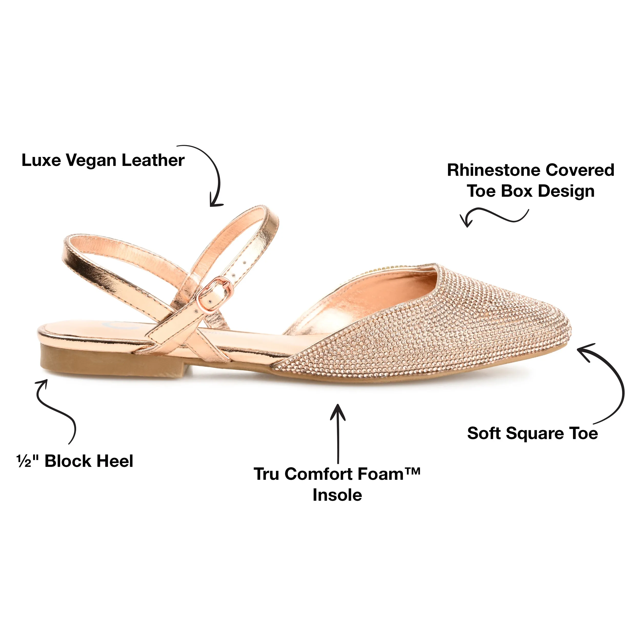 Journee Collection Women's Tru Comfort Foam Nysha Flat
