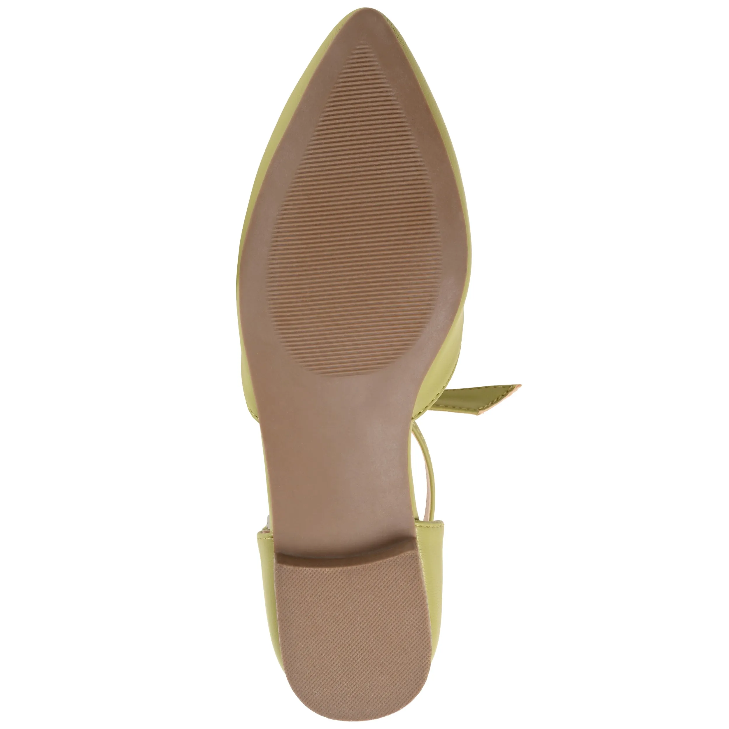 Journee Collection Womens Vielo Ballet Almond Toe Buckle Flats