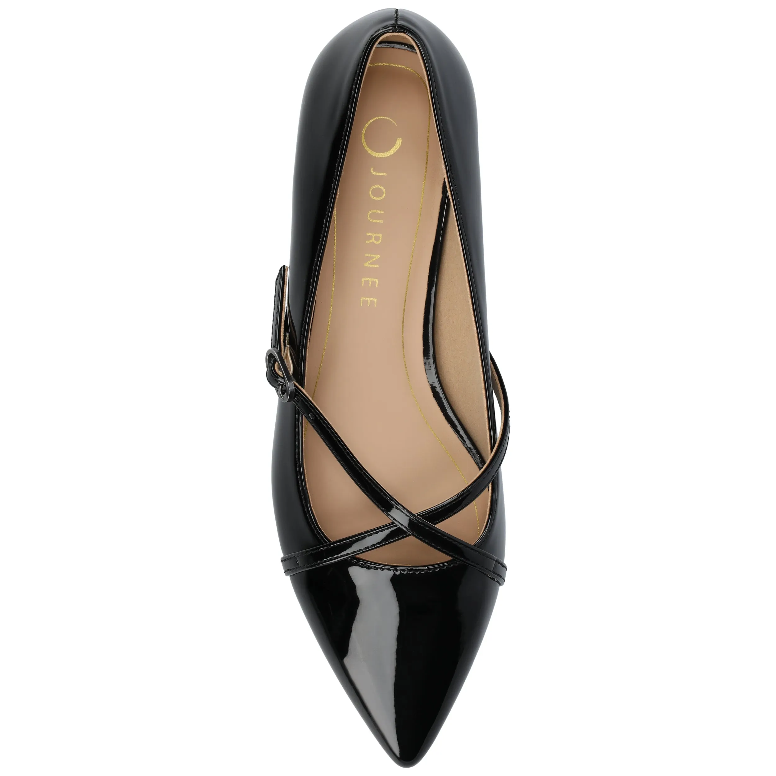 Journee Women's Camby Medium and Wide Width Dress Flats