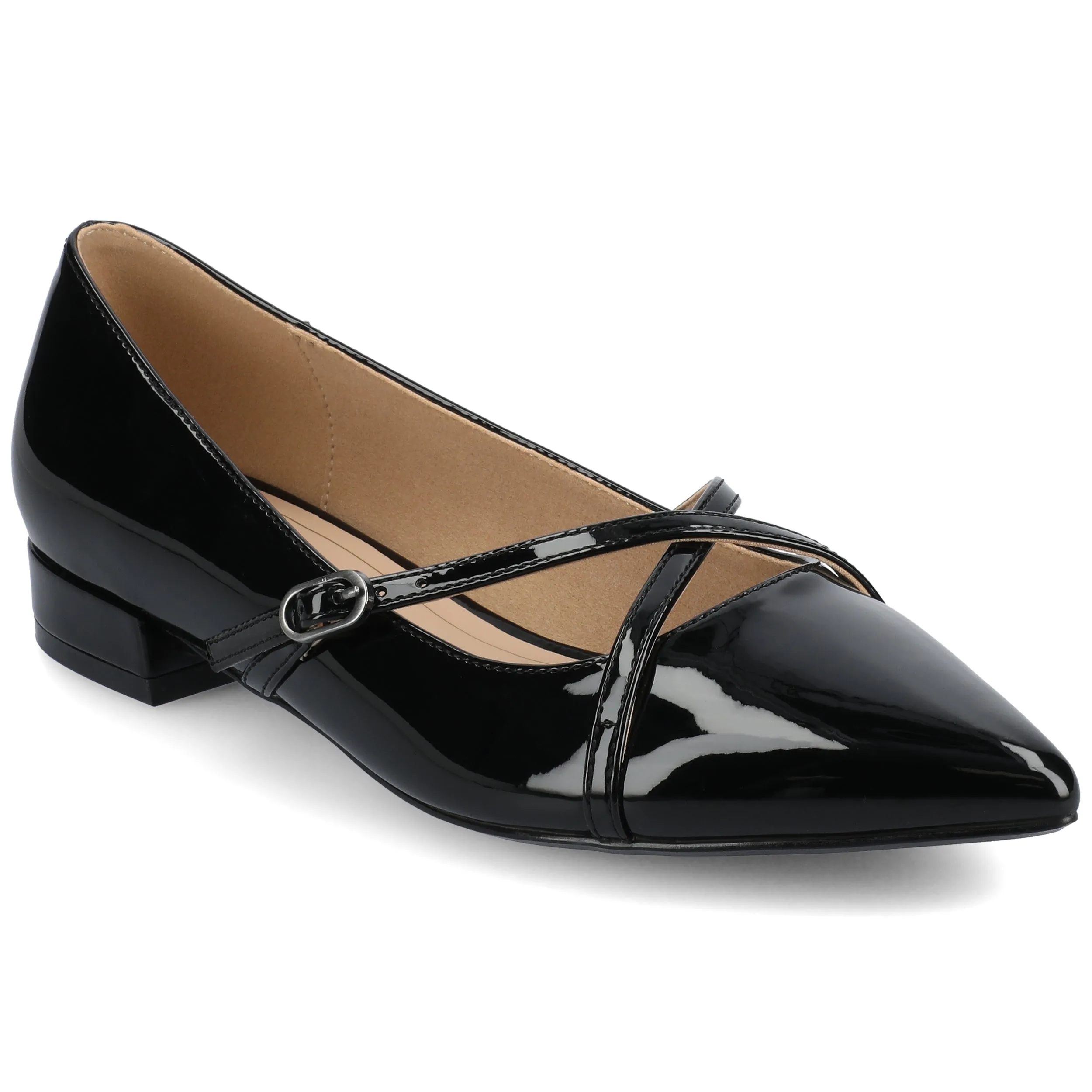 Journee Women's Camby Medium and Wide Width Dress Flats