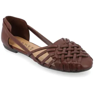 Journee Women's Ekko Medium and Wide Width Flat Sandals