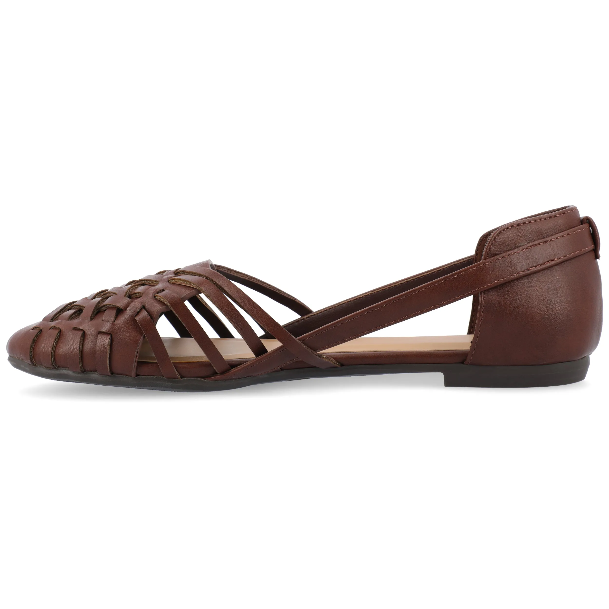 Journee Women's Ekko Medium and Wide Width Flat Sandals