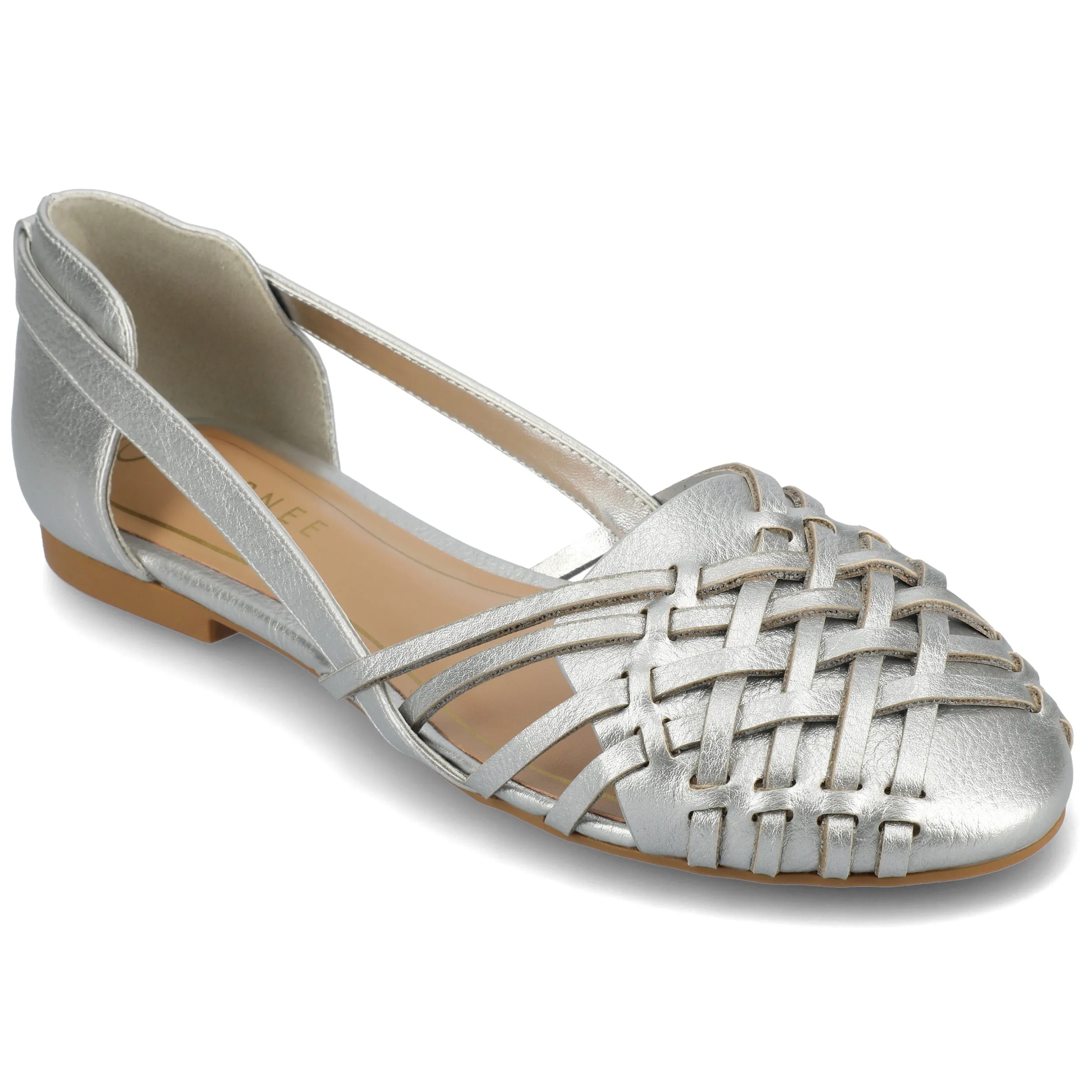 Journee Women's Ekko Medium and Wide Width Flat Sandals