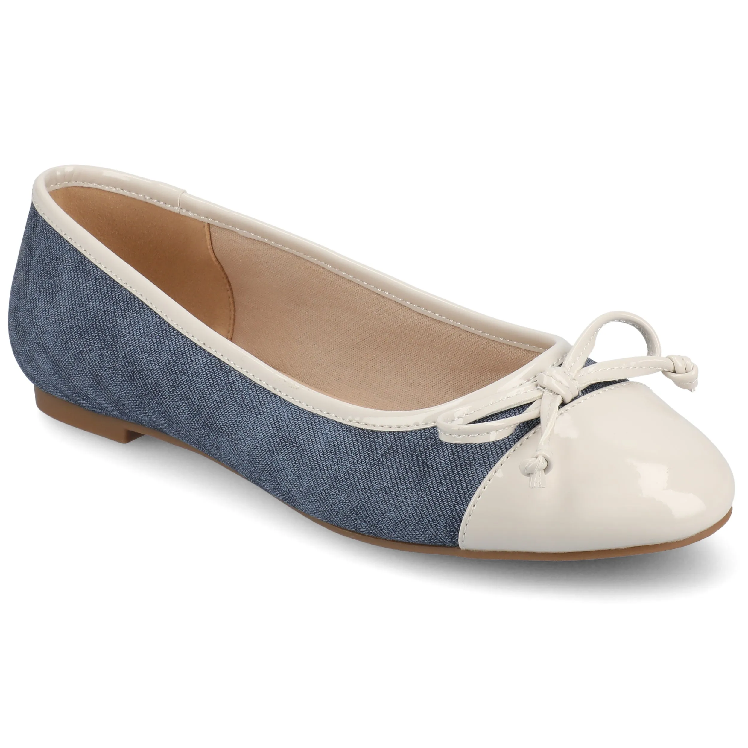 Journee Women's Kaiah Ballet Medium and Wide Width Dress Flats