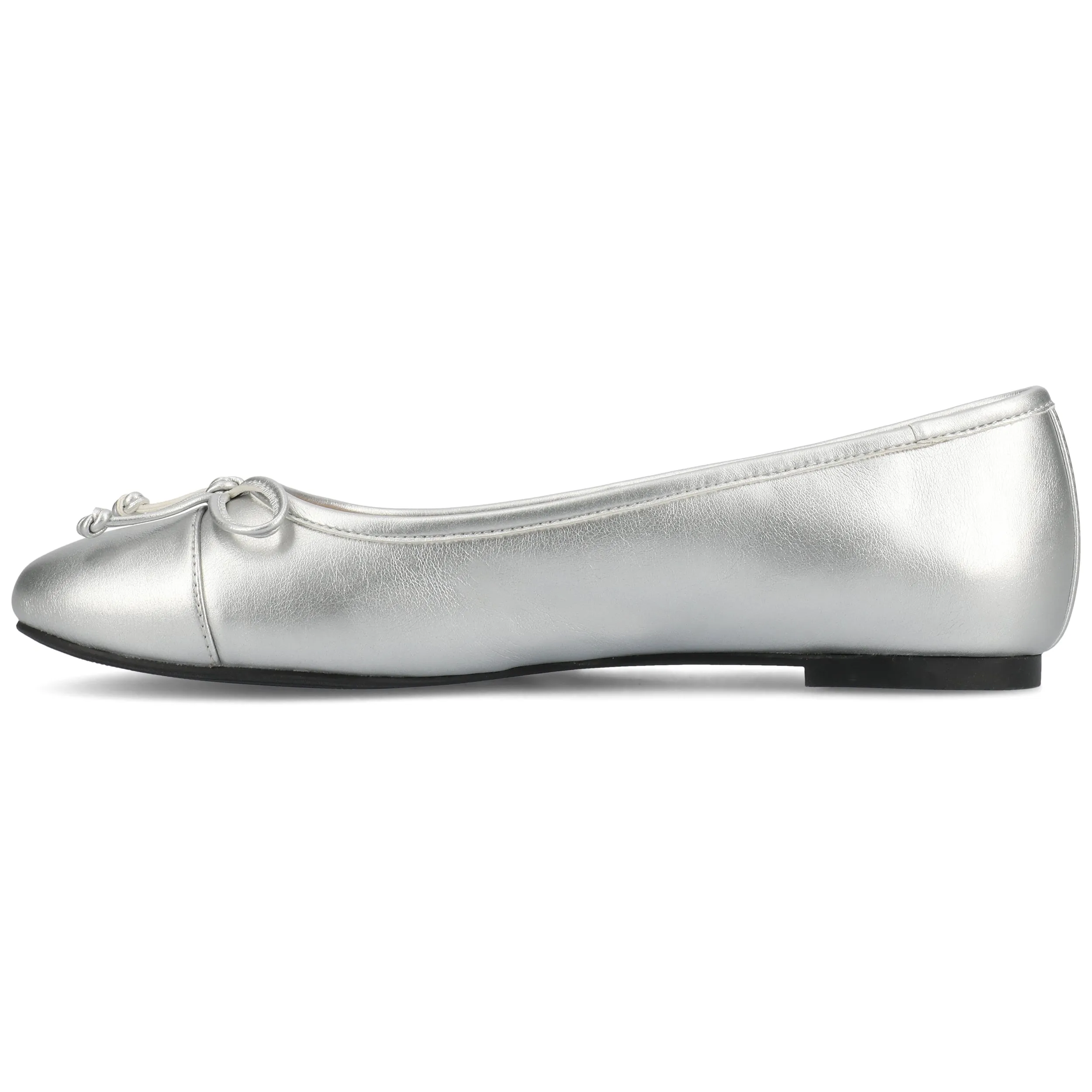 Journee Women's Kaiah Ballet Medium and Wide Width Dress Flats