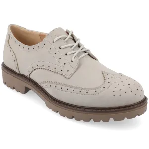 Journee Women's Medium and Wide Width Claudiya Oxford