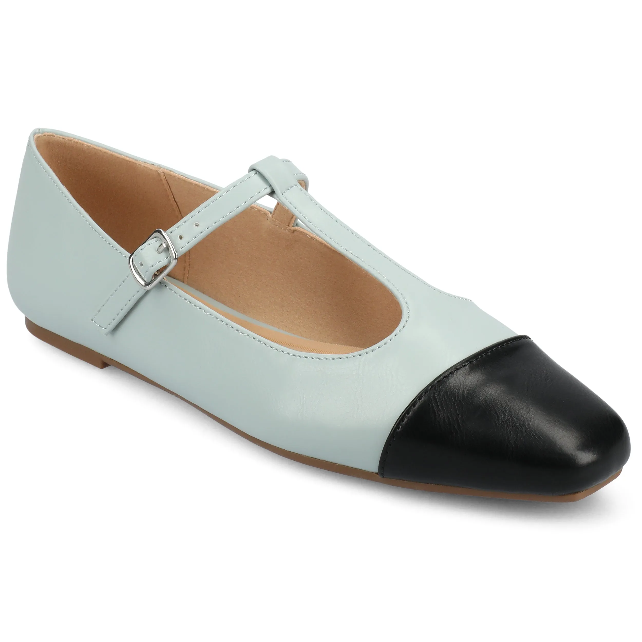 Journee Women's Theah Medium and Wide Width Dress Flats