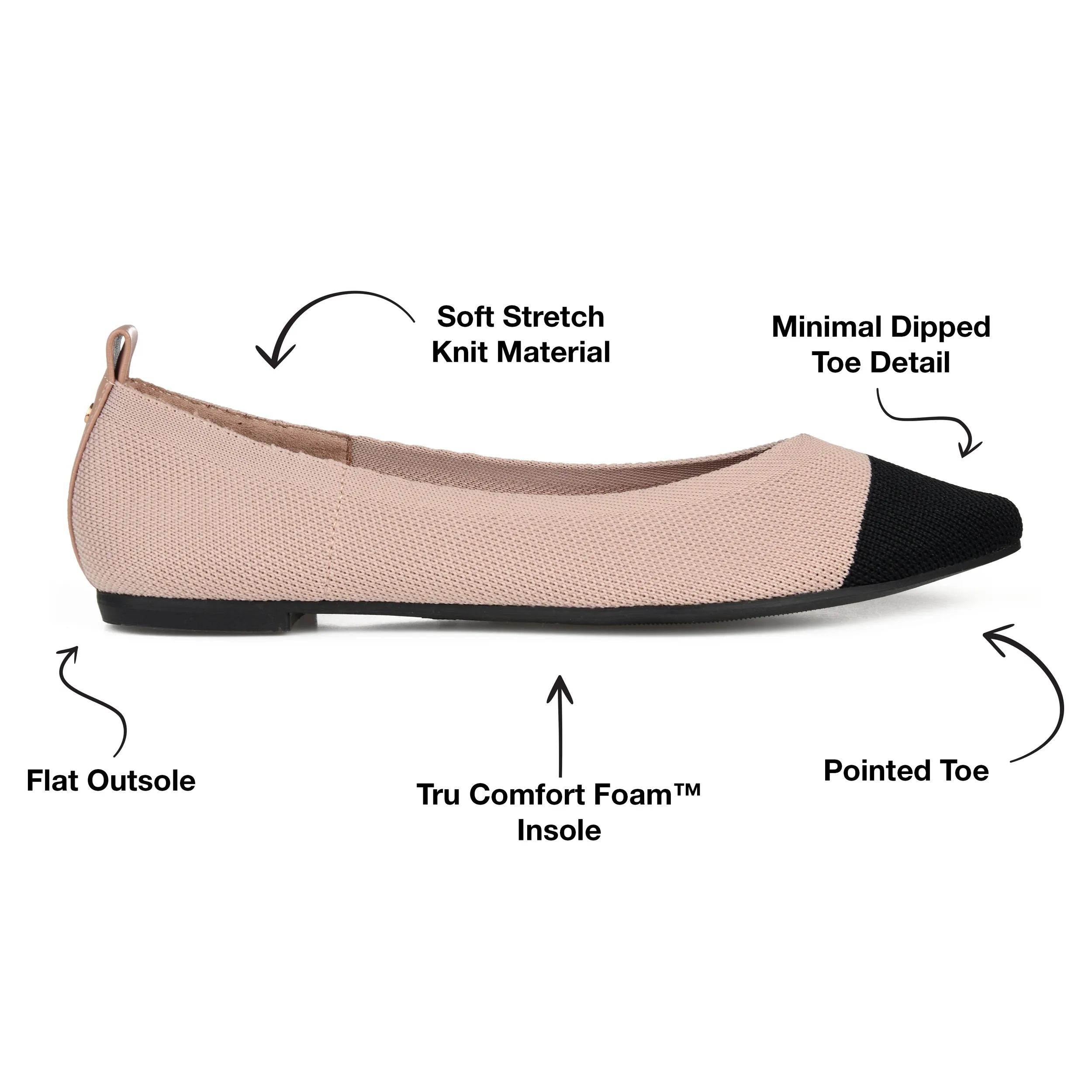 Journee Women's Tru Comfort Foam Veata Flat