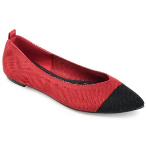 Journee Women's Tru Comfort Foam Wide Width Veata Flat