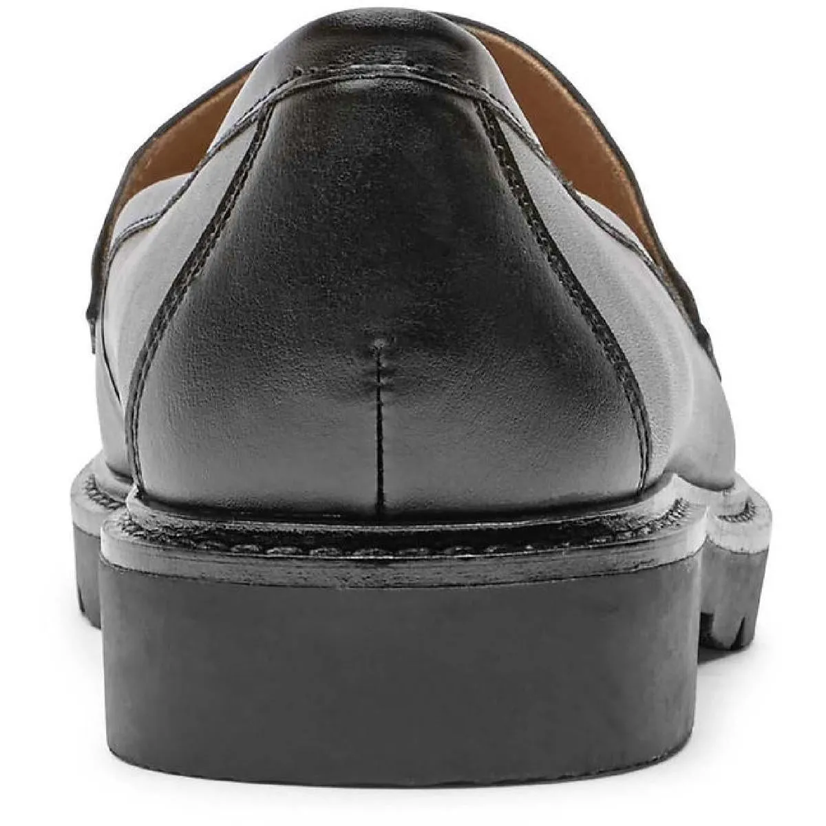 Kacey Penny Womens Leather Slip On Loafers