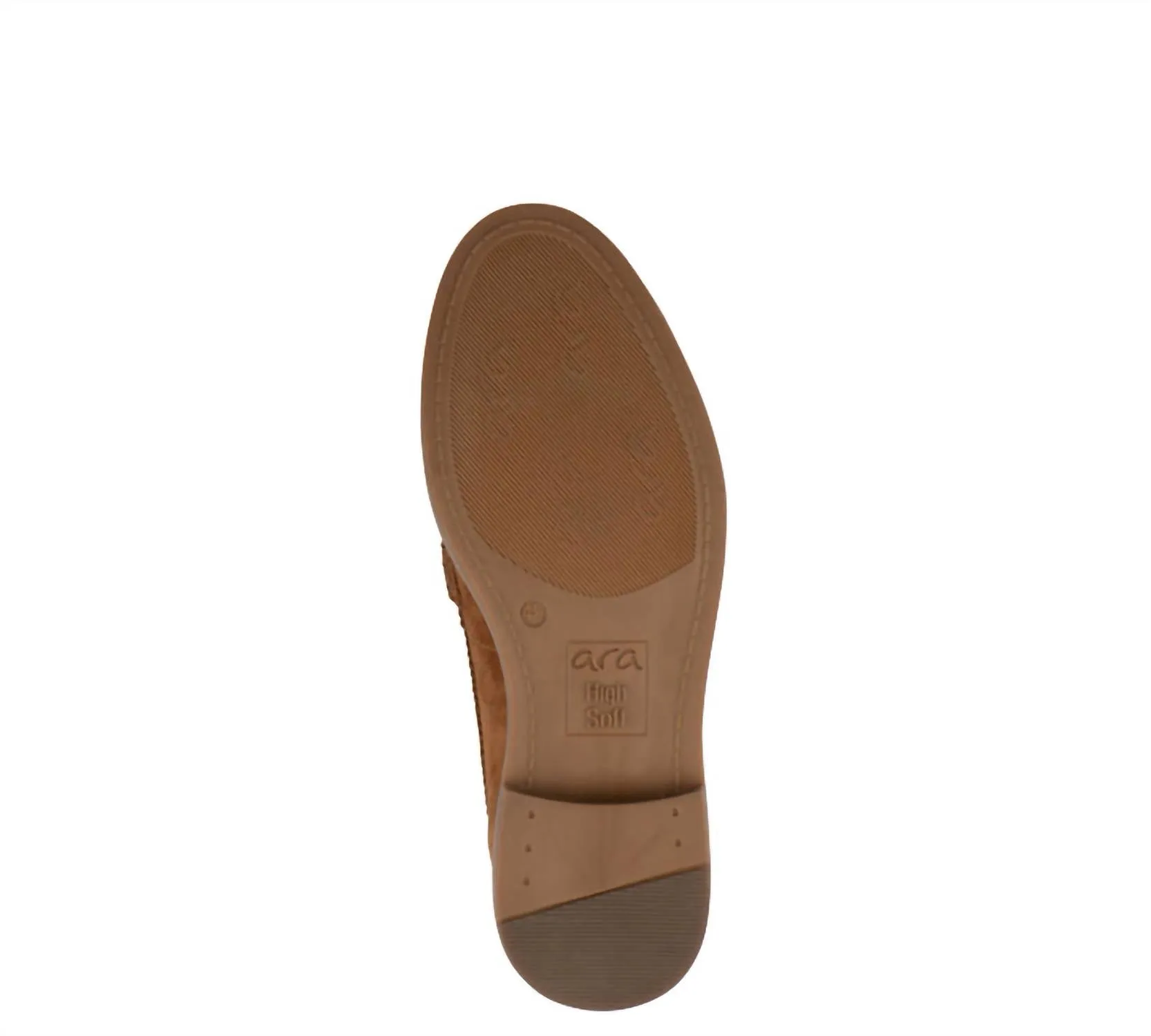 Kalendra Women's Suede Penny Loafer In Brown