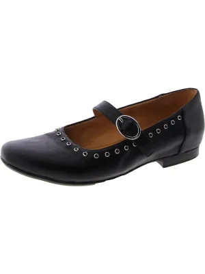 Kelly5 Womens Leather Buckle Mary Janes