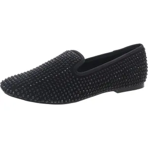 Kensington Womens Embellished Textured Loafers