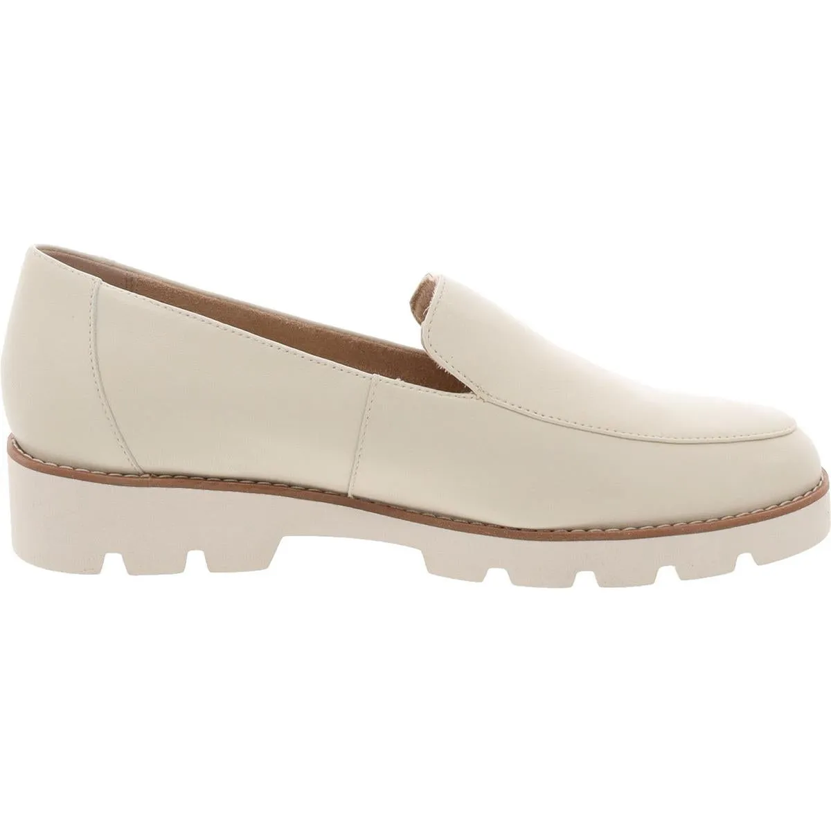 Kensley Womens Leather Slip On Loafers