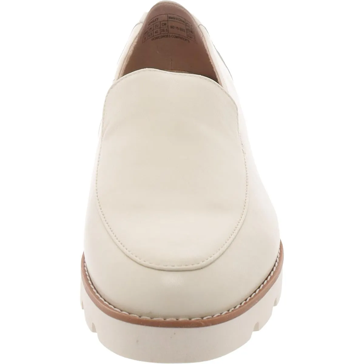 Kensley Womens Leather Slip On Loafers