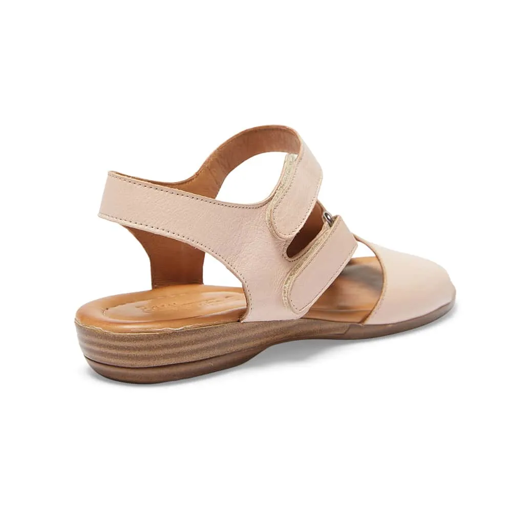 Kenya Sandal in Blush Leather