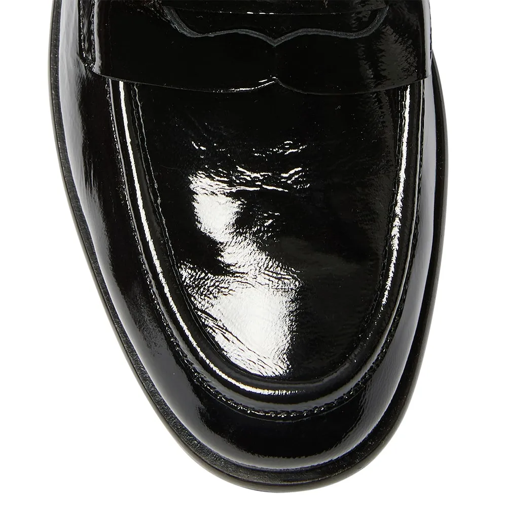Kenzie Loafer in Black Patent