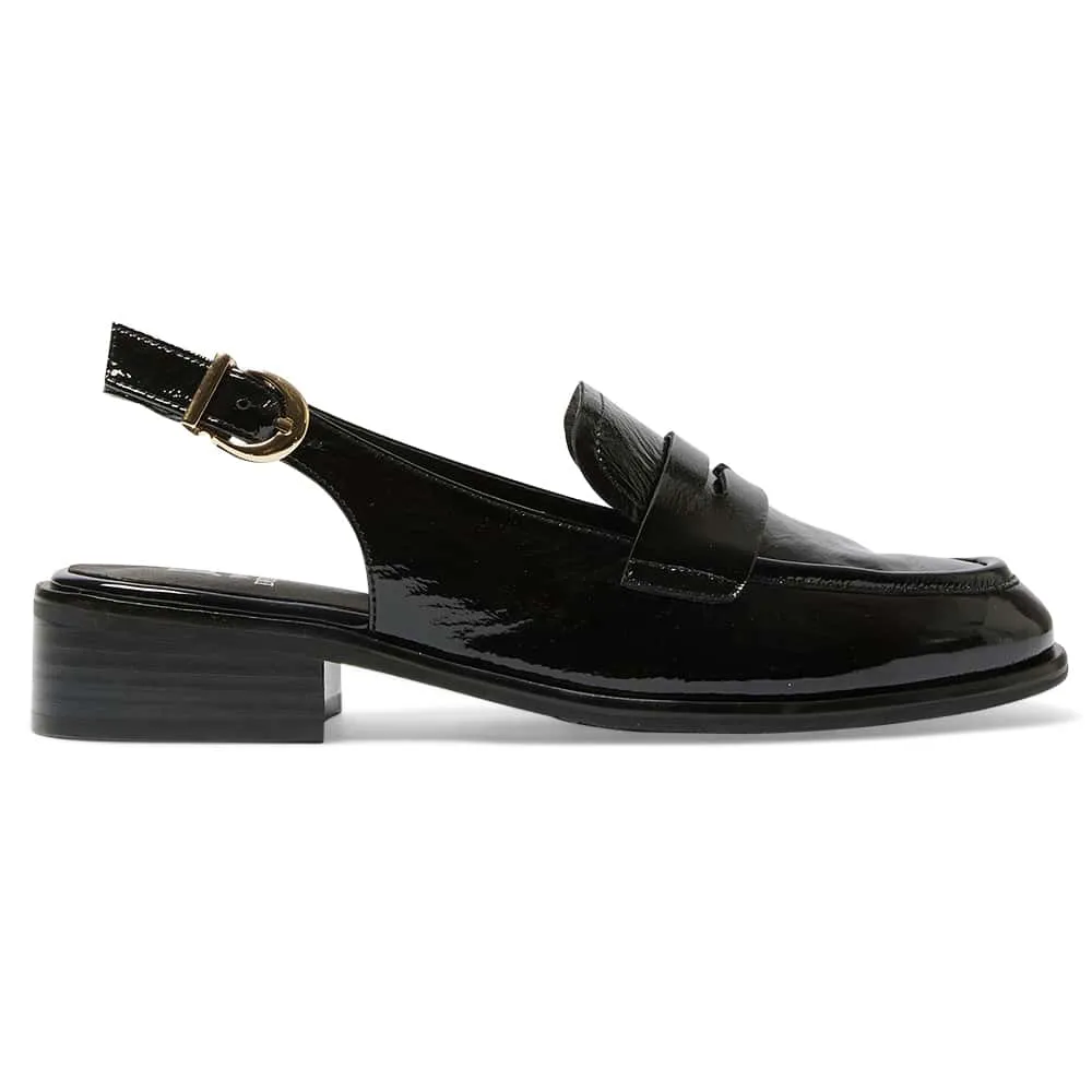 Kenzie Loafer in Black Patent