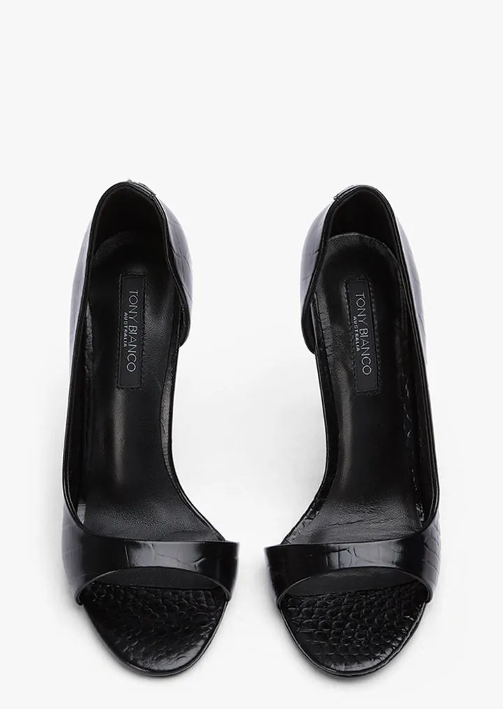 Kiara Black Croc