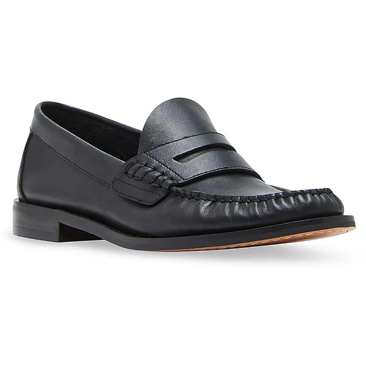 Kingston Womens Solid Flat Loafers
