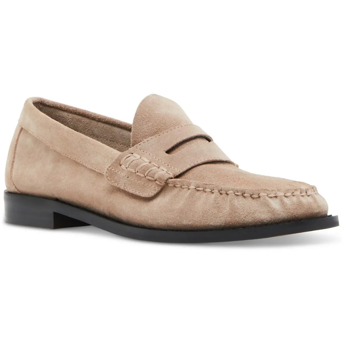 Kingston Womens Solid Flat Loafers