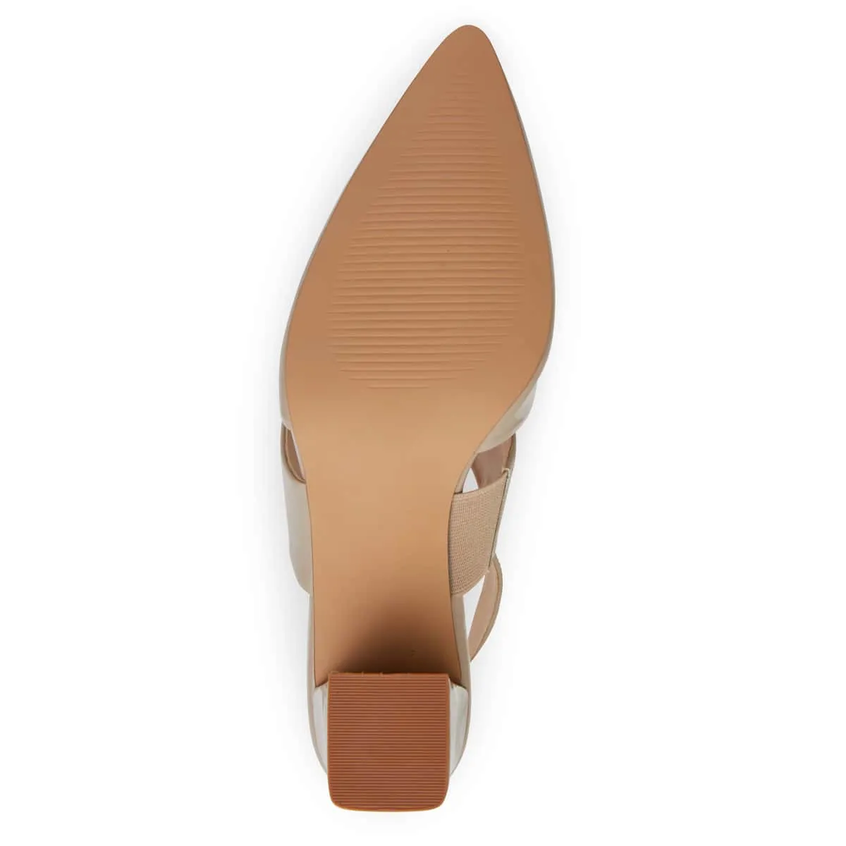 Kitson Heel in Nude Patent