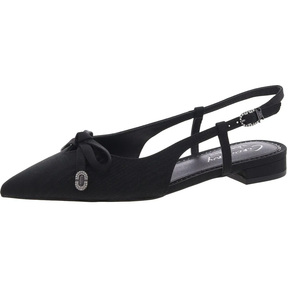 LAFAYETTE  Womens Bow Man Made Slingbacks