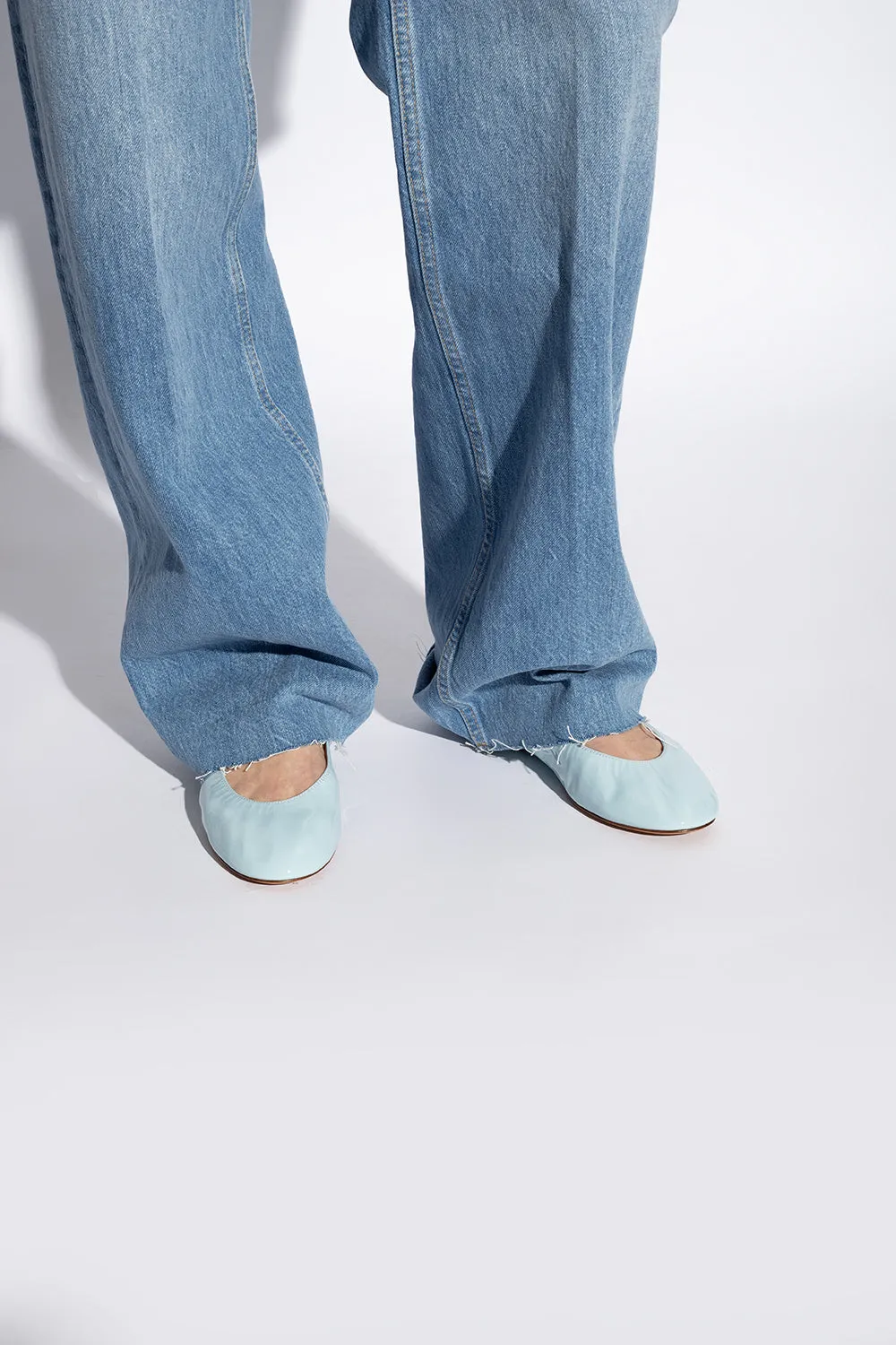 Lanvin Leather Ballet Flats