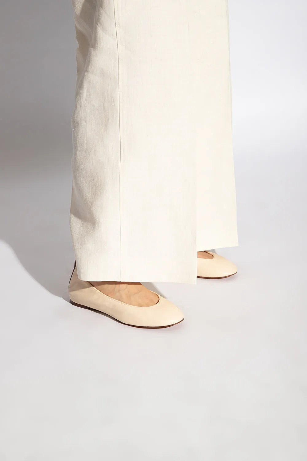Lanvin Leather Ballet Flats