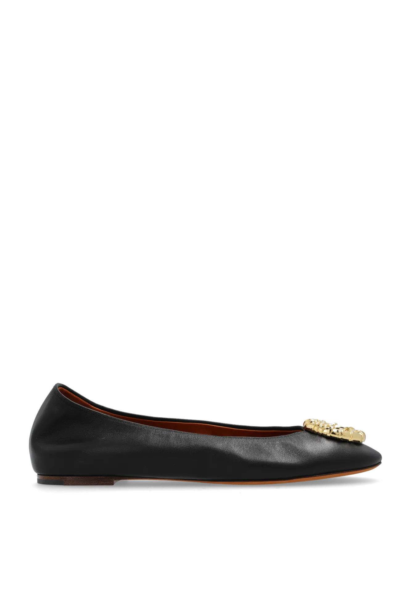 Lanvin Melodie Leather Ballet Flats