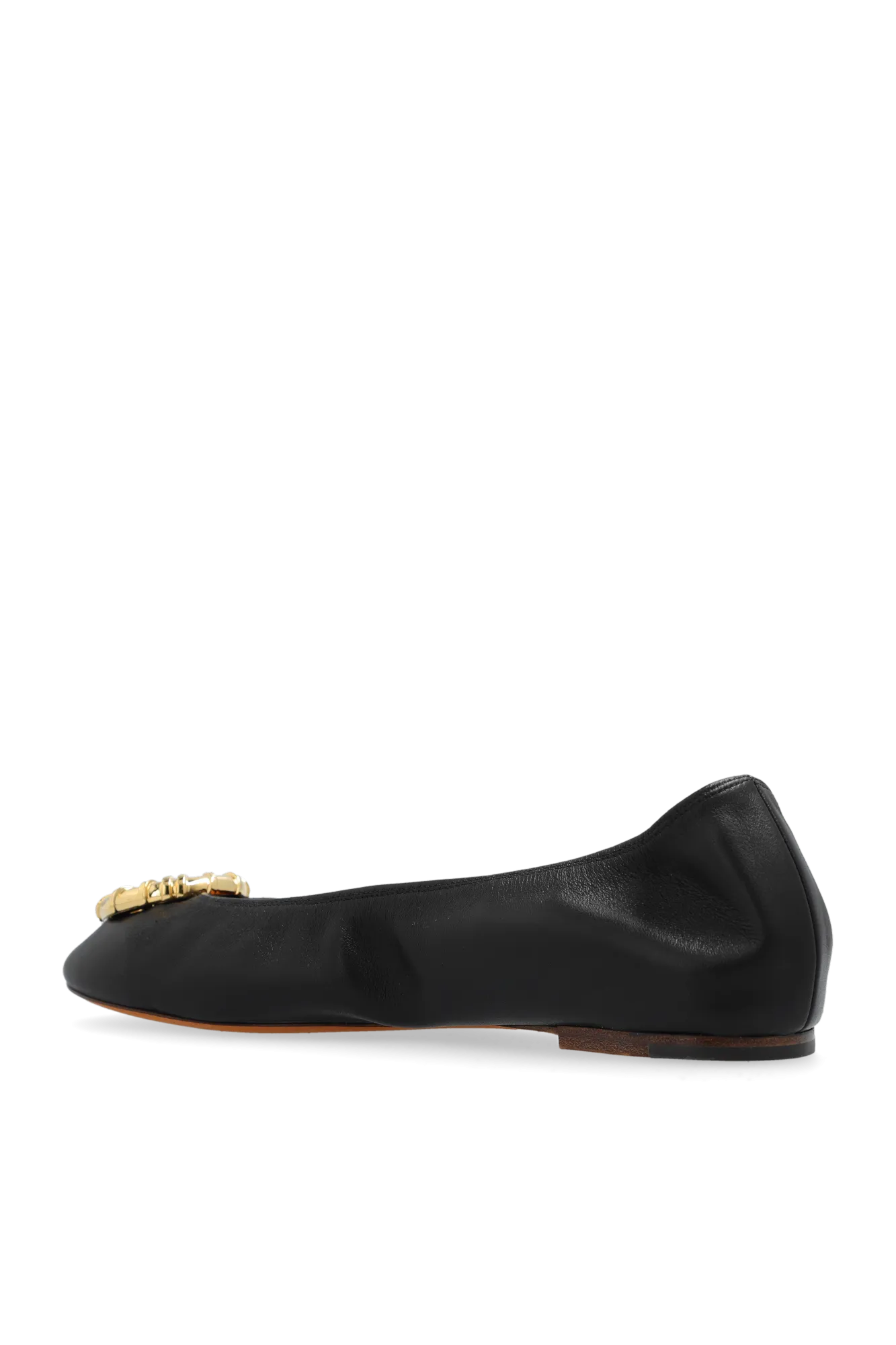 Lanvin Melodie Leather Ballet Flats