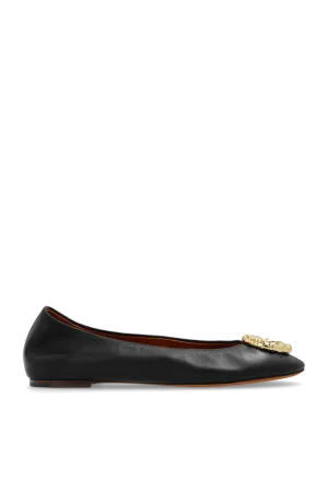 Lanvin Melodie Leather Ballet Flats