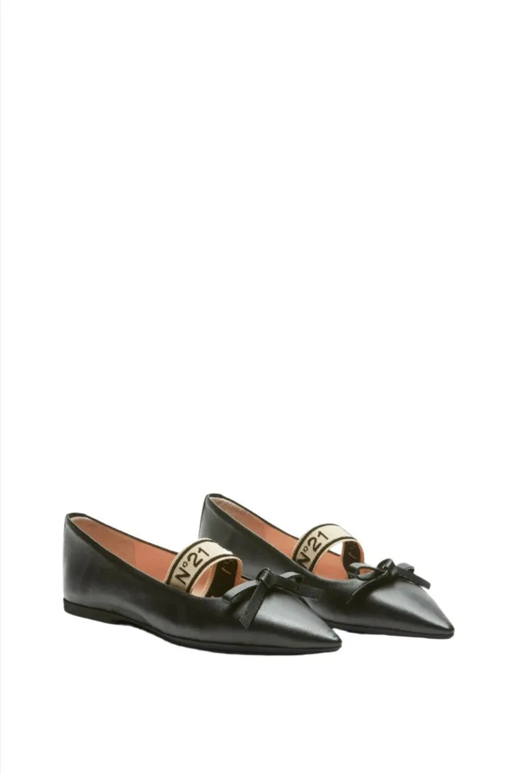 Leather Ballet Pumps