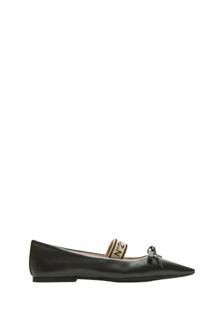 Leather Ballet Pumps