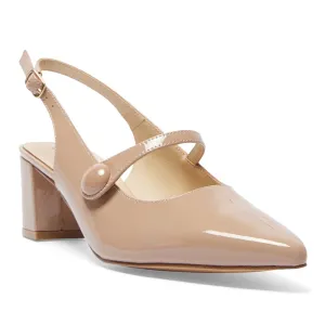 Lillian Heel in Blush Patent Patent
