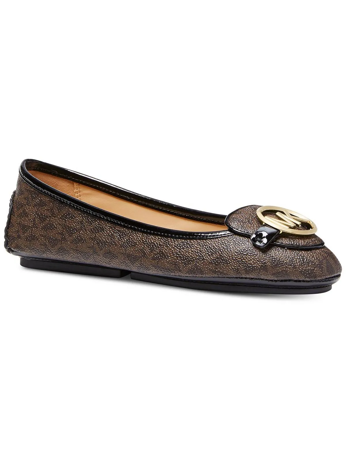 Lillie Moc Womens Leather Signature Moccasins