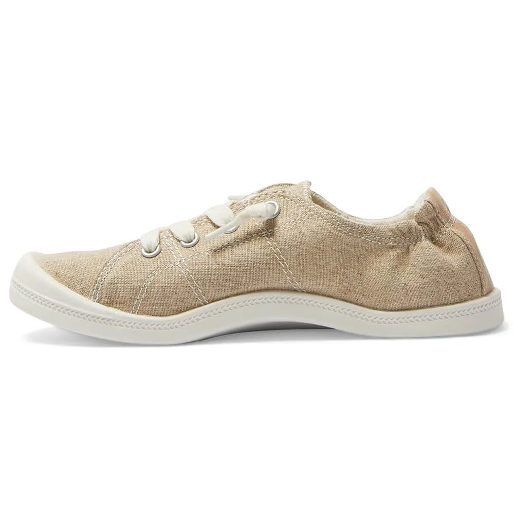 Link Sneaker in Natural Fabric