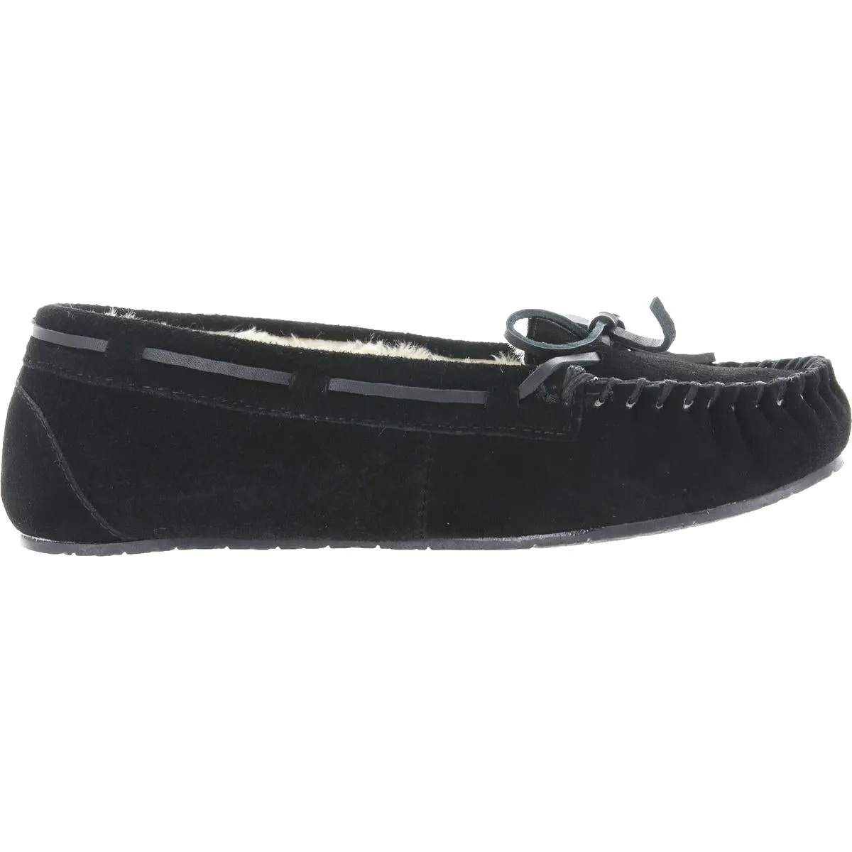 Lodge Trapper Womens Suede Moccasins