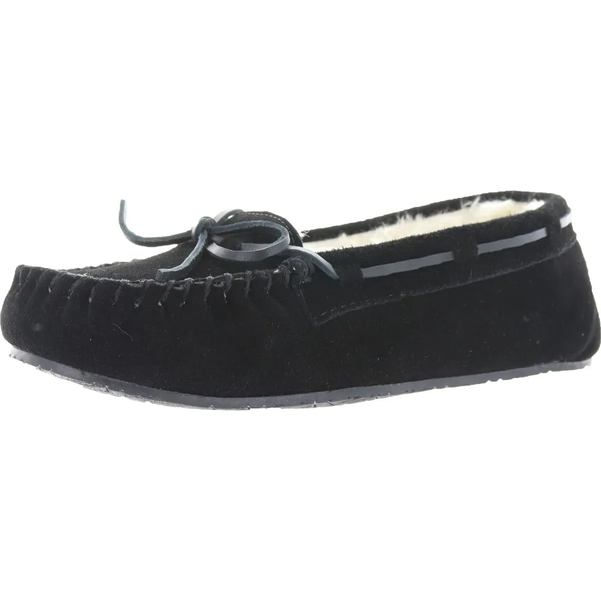 Lodge Trapper Womens Suede Moccasins