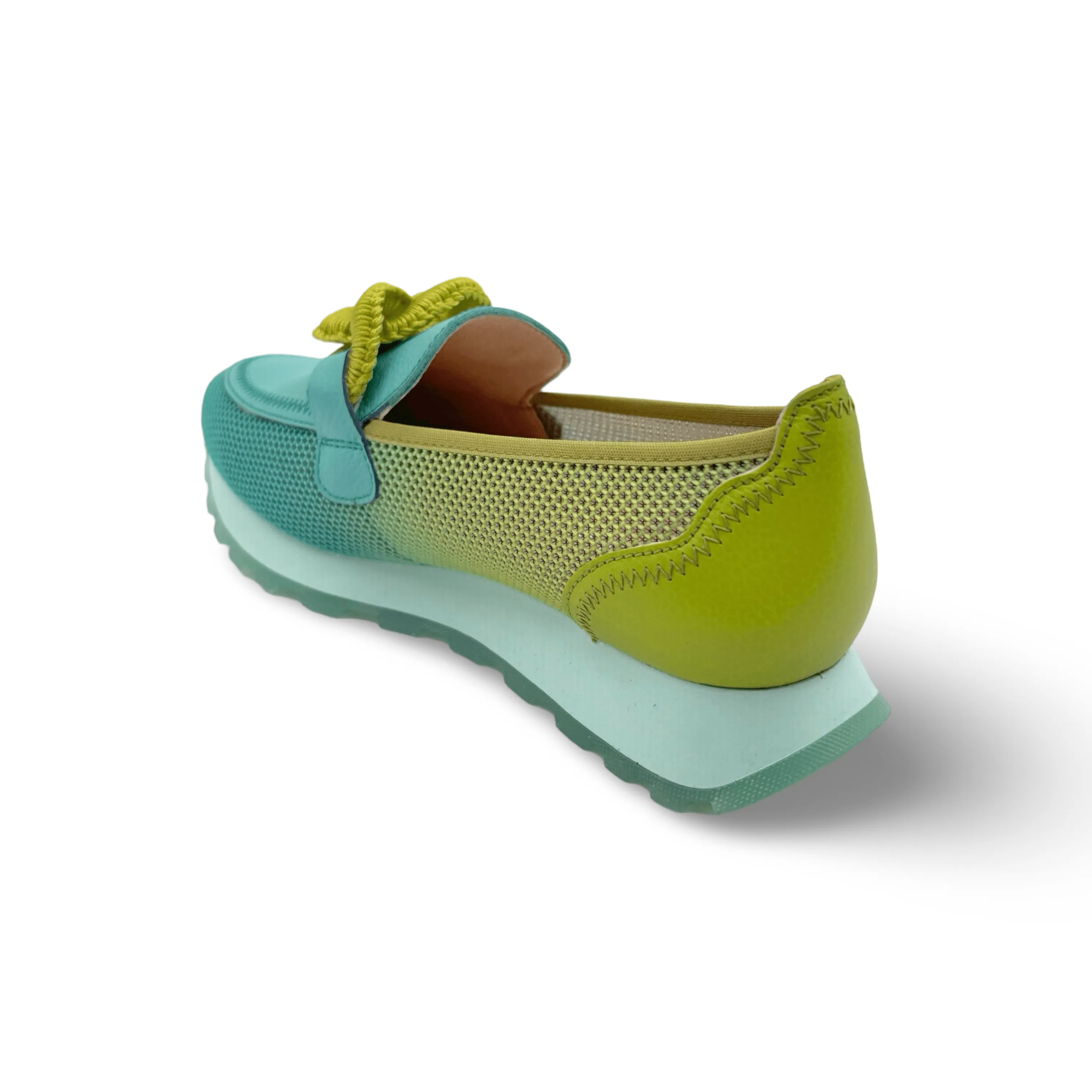 Loira Aqua/ Kiwi Sport Loafer